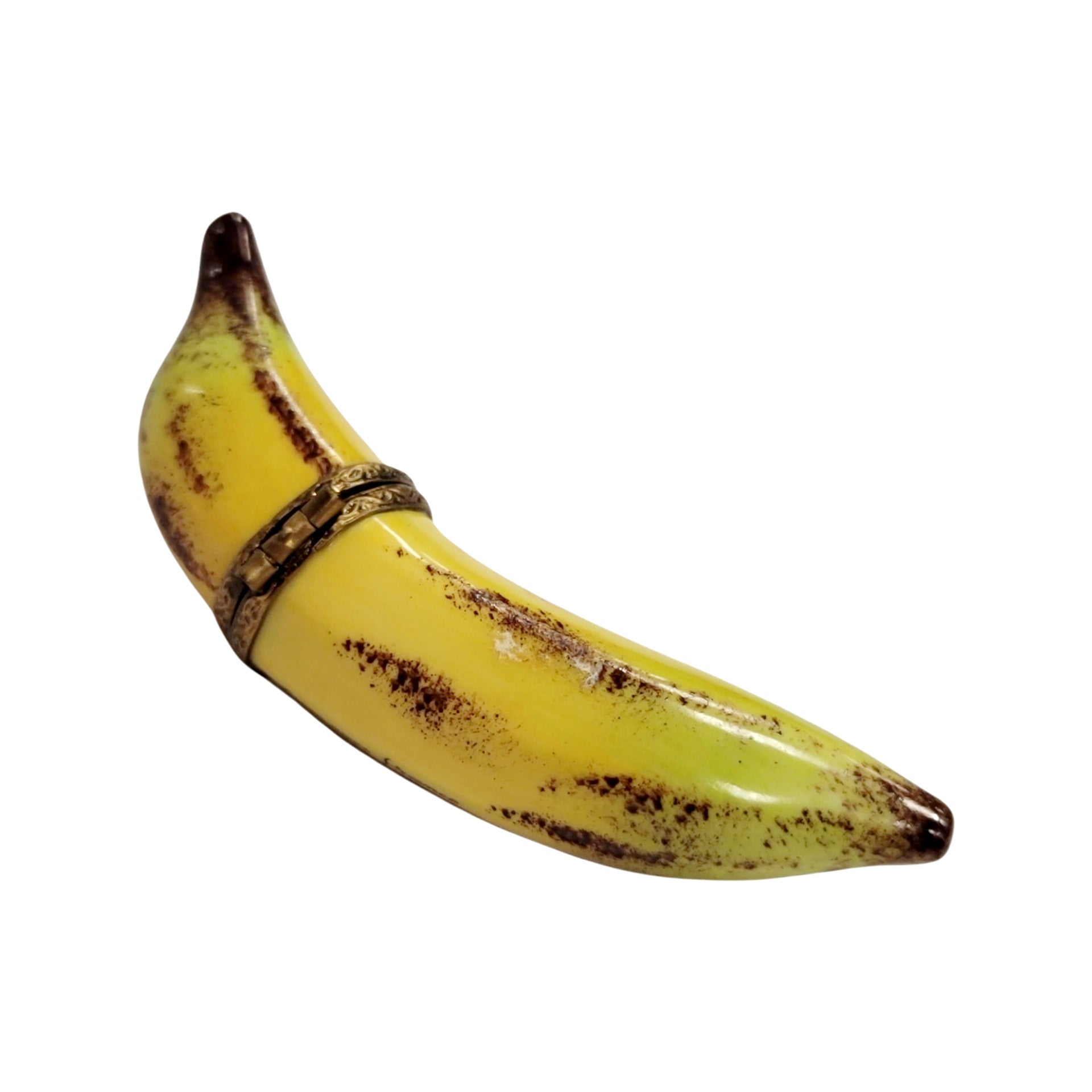 Exquisite Banana Limoges Trinket Box Porcelain Limoges fruit Vegetables French Trinket Box