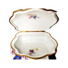 Exquisite Blue Limoges Jewelry Box Porcelain Limoges Jewelry Love Valentine French Trinket Box