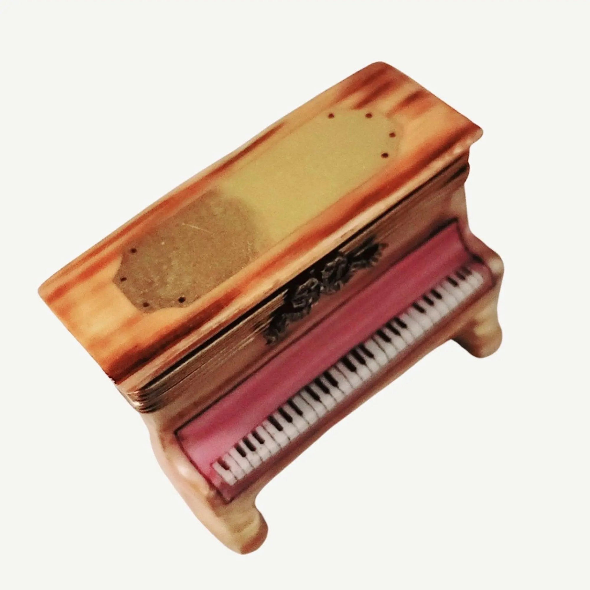 Exquisite Limoges Piano Trinket Box Porcelain Limoges music home French Trinket Box