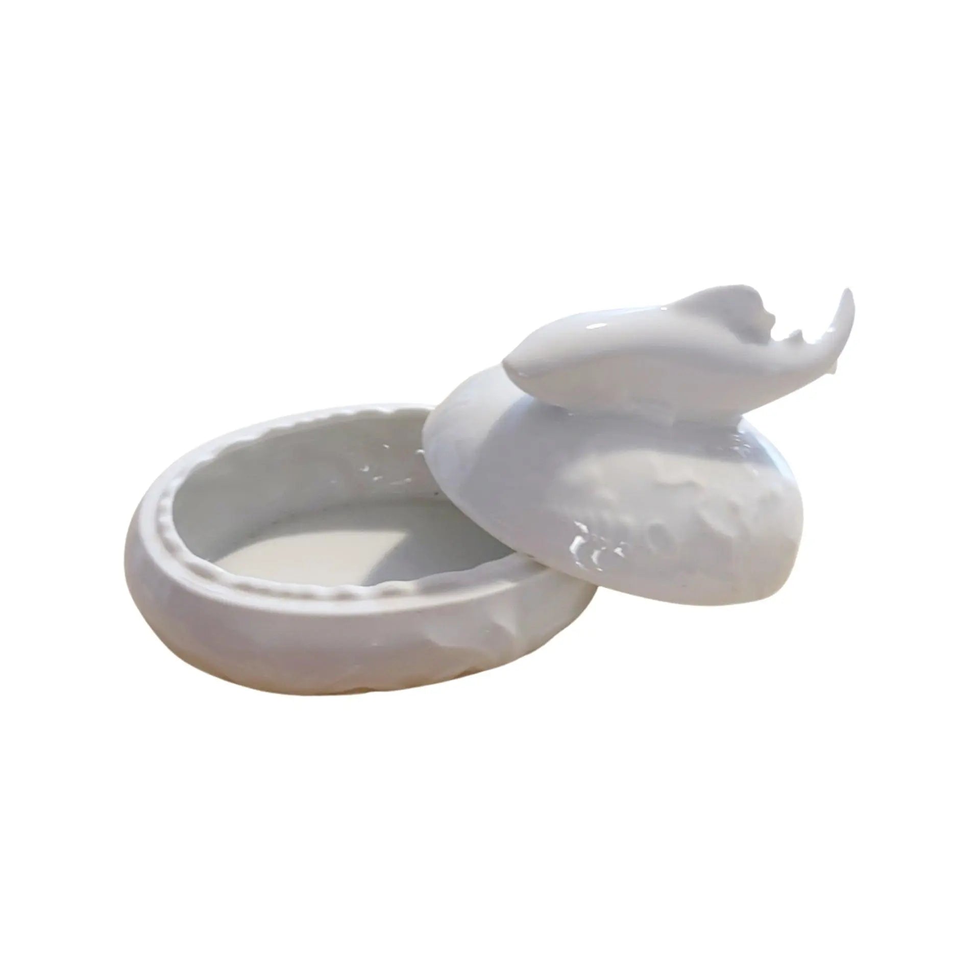 Fish Swimming Limoges Box Porcelain Limoges ocean beach LIMOGES BOXES French Trinket Box