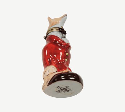 Fox Porcelain Limoges Box Porcelain Limoges wild farm sports limoges boxes French Trinket Box