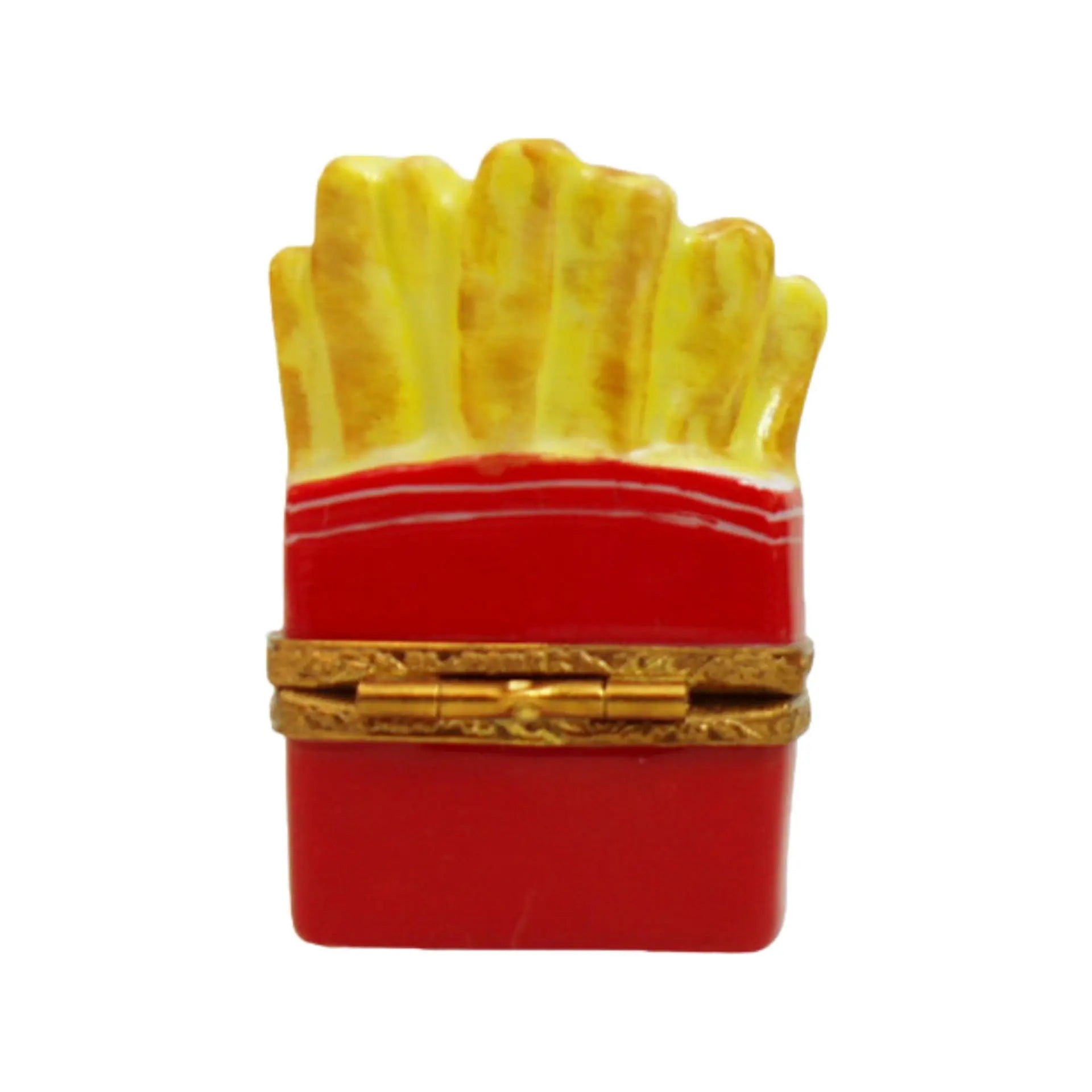 French Fries Porcelain Limoges Food French Trinket Box