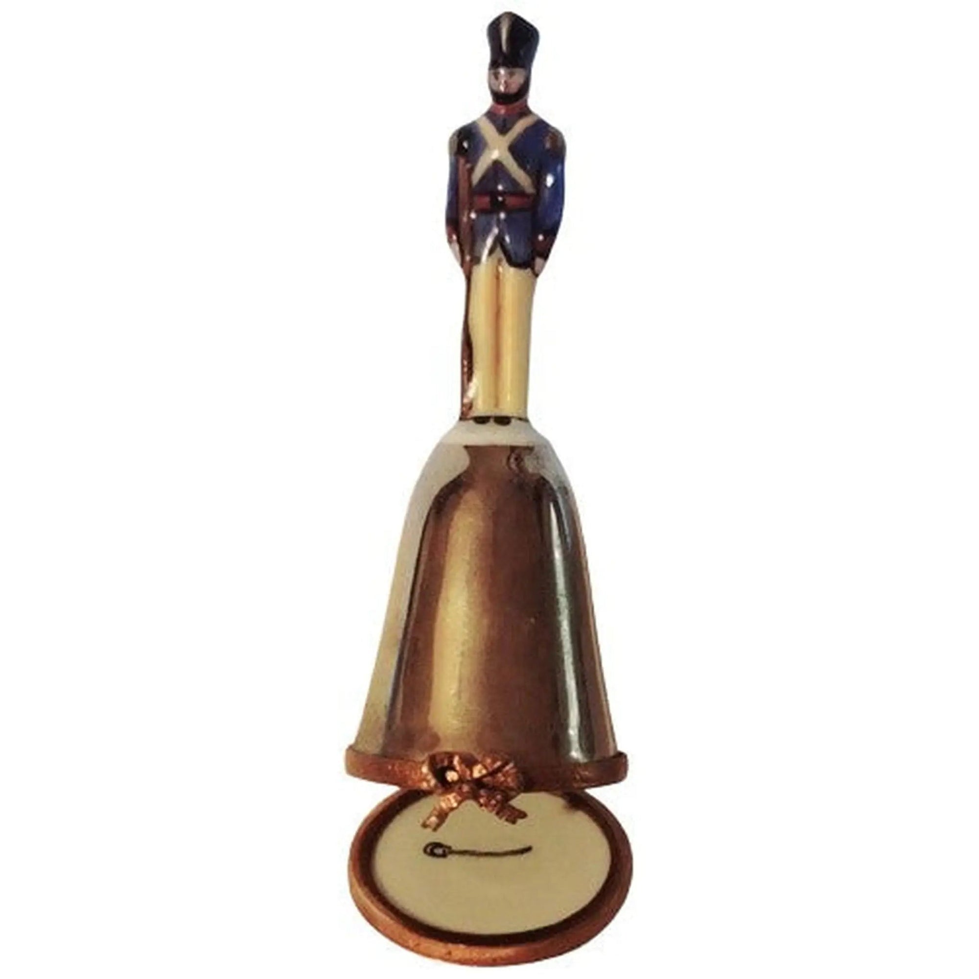 French Guard Porcelain Bell Porcelain Limoges christmas world xmas theme French Trinket Box