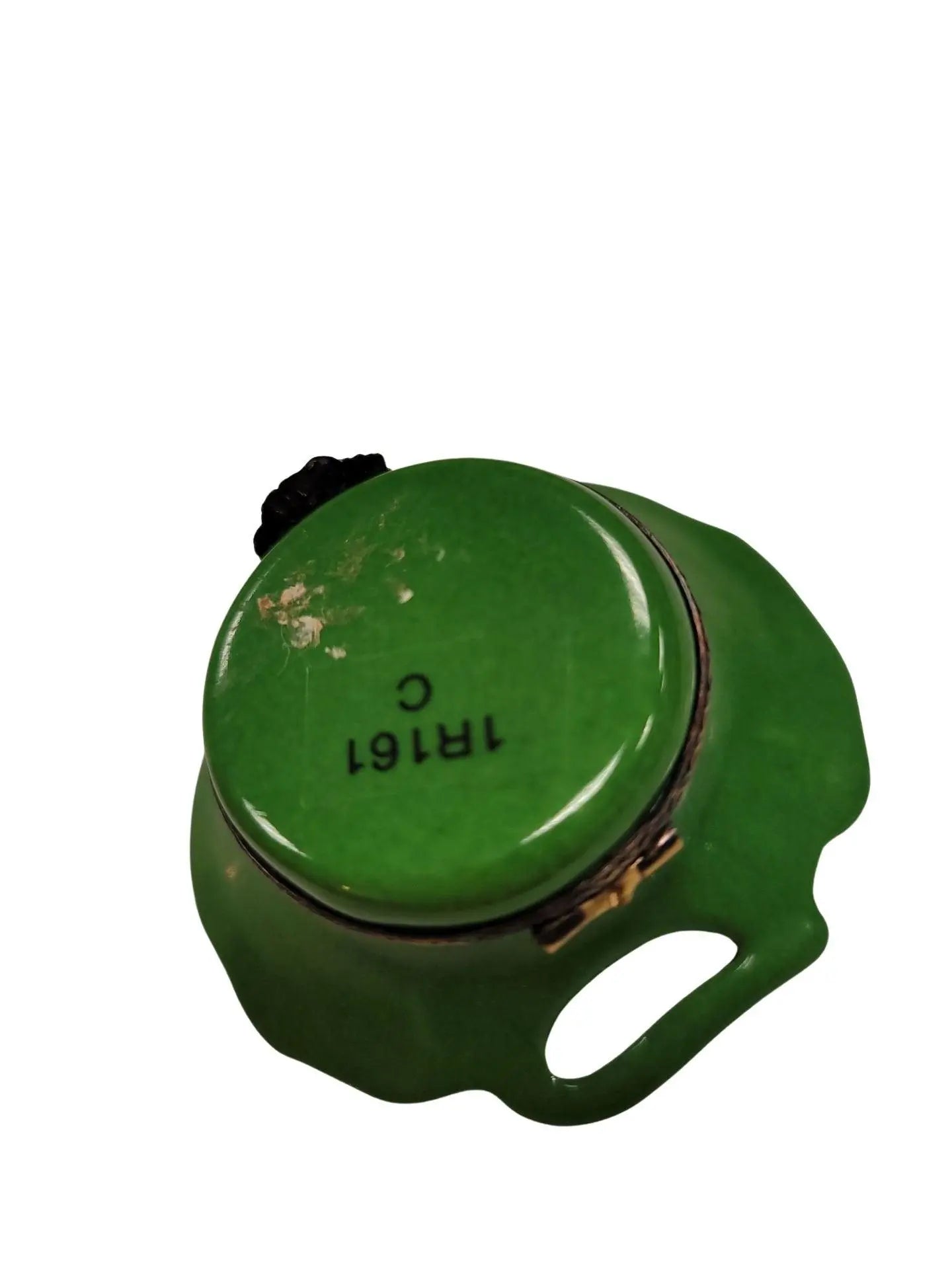 Frog on Lillypad Limoges Box Porcelain Limoges frog LIMOGES BOXES turtle French Trinket Box