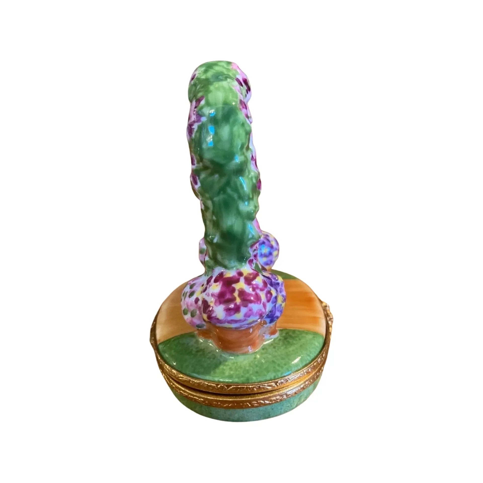 Garden Gate Porcelain Limoges Garden French Trinket Box