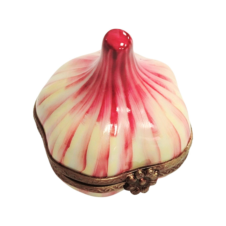 Garlic Porcelain Limoges Box Porcelain Limoges fruit vegetable French Trinket Box