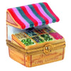 Ginette's Vegetables Porcelain Limoges fruits garden French Trinket Box