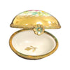 Gold Floral Elegance Egg Porcelain Limoges egg LIMOGES BOXES French Trinket Box