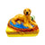 Golden Retriever Dog Porcelain Limoges dog dogs French Trinket Box