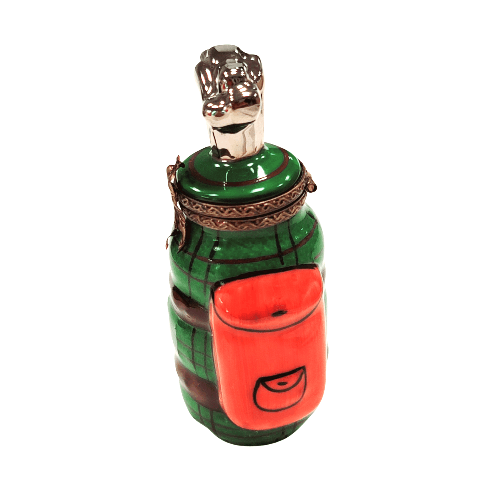 Golf Bag with Clubs Limoges Box Porcelain Limoges sports golf limoges box French Trinket Box