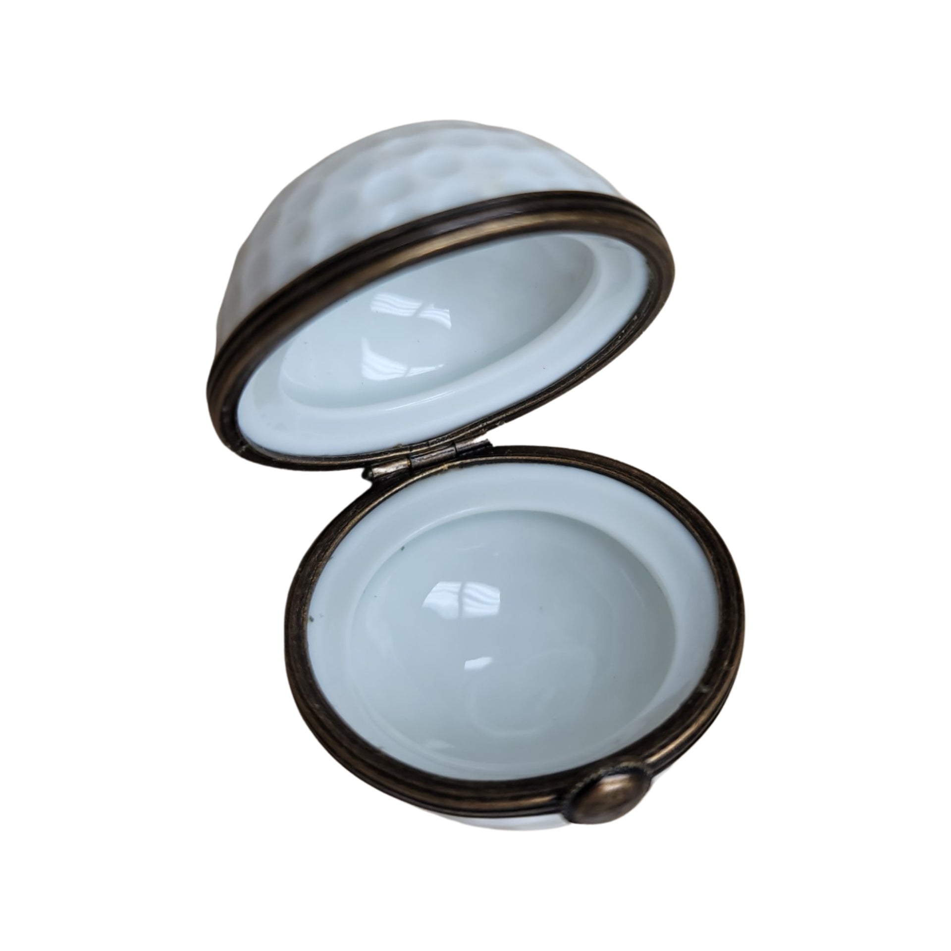 Golf Ball Limoges Box Treasure Porcelain Limoges sports French Trinket Box