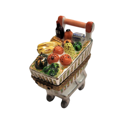 Gourmet Groceries Limoges Box Porcelain Limoges Home Food French Trinket Box