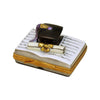 Graduation Book w Diplom Porcelain Limoges Graduation French Trinket Box