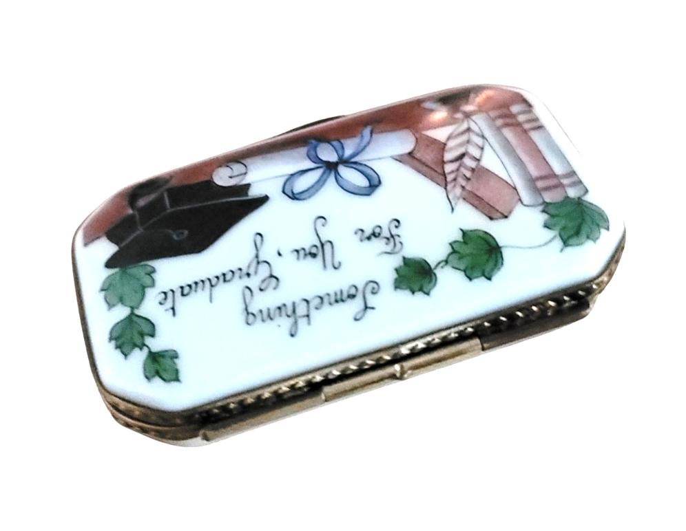 Graduation Celebration Limoges Box Porcelain Limoges professional graduation French Trinket Box