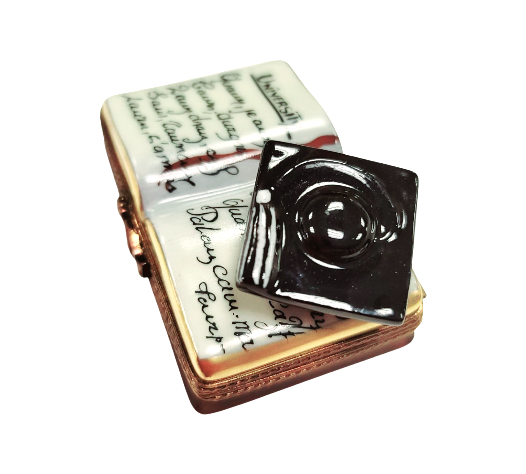 Graduation Celebration Limoges Box Porcelain Limoges Graduation professional French Trinket Box
