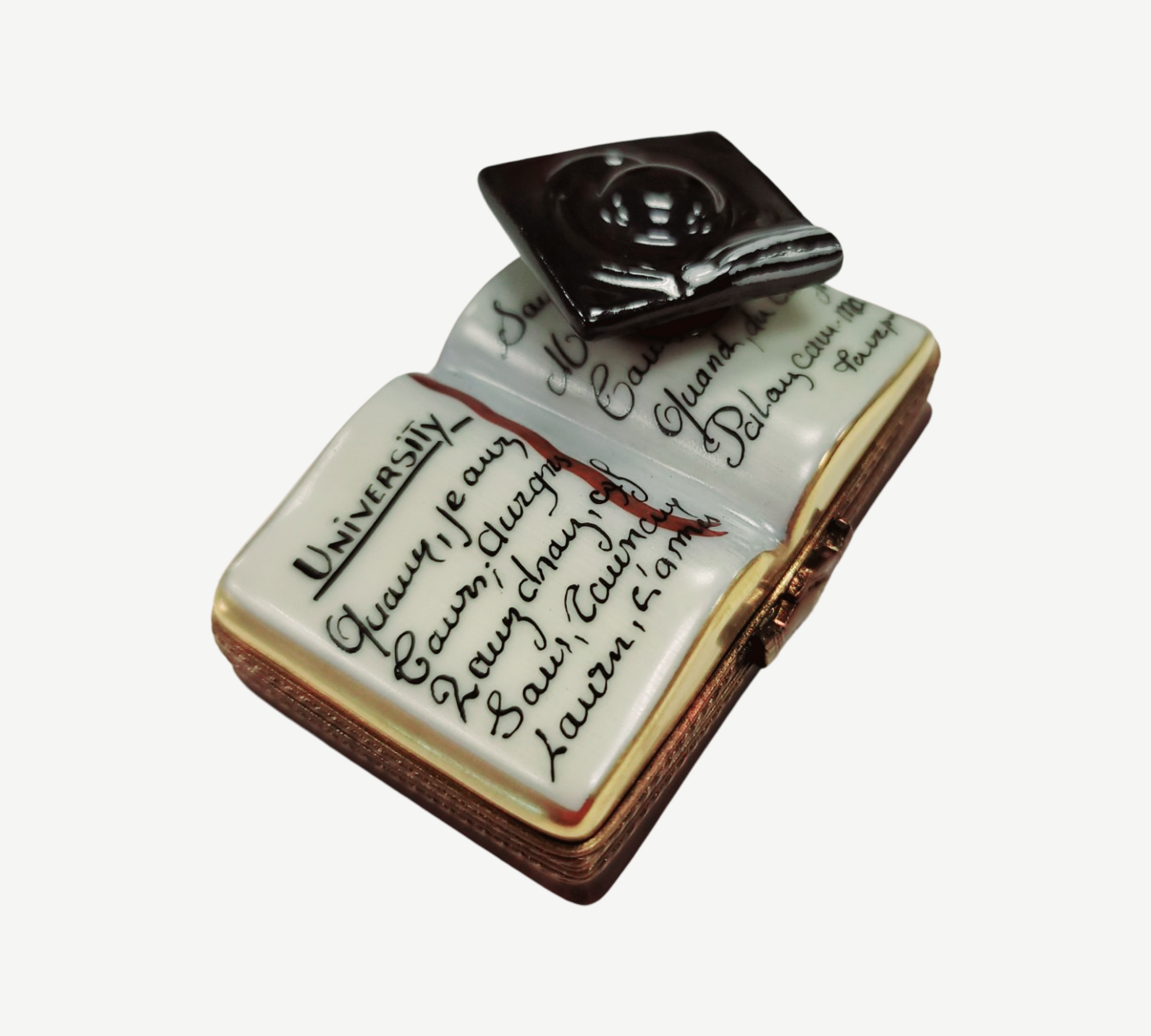 Graduation Celebration Limoges Box Porcelain Limoges Graduation professional French Trinket Box