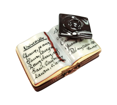 Graduation Celebration Limoges Box Porcelain Limoges Graduation professional French Trinket Box