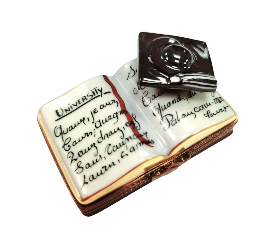 Graduation Celebration Limoges Box Porcelain Limoges Graduation professional French Trinket Box