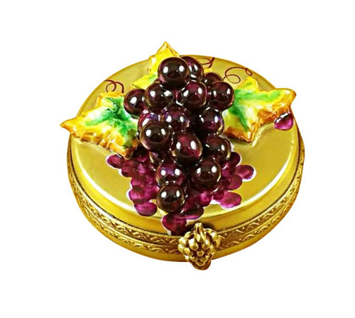 GRAPES ON GOLD ROUND
