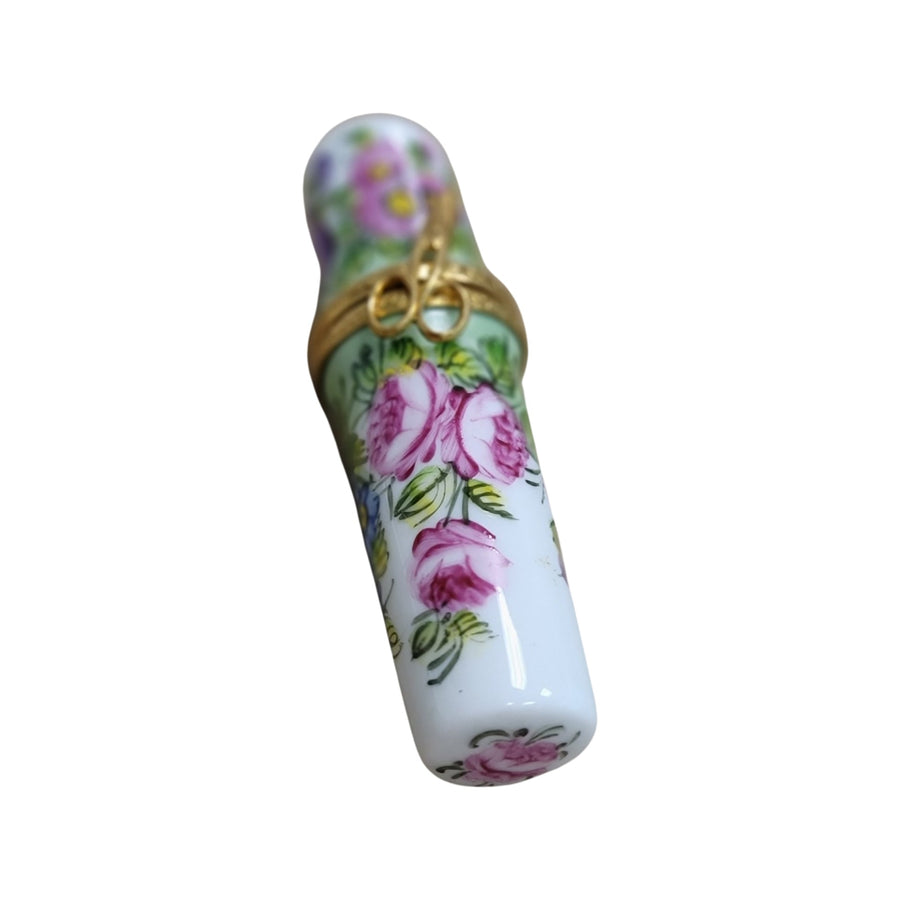 Elegant Green Roses Limoges Box Porcelain Limoges Traditional Home Sewing French Trinket Box