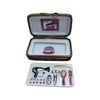 Hair Dresser Case Limoges Box Porcelain Limoges fashion home French Trinket Box
