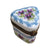 Hand-Painted Blue Floral Pill Box Porcelain Limoges LIMOGES BOXES traditional French Trinket Box