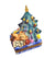Hand Painted Christmas Tree Box Porcelain Limoges christmas tree French Trinket Box