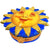 Happy Face Sun Porcelain Limoges Special Garden French Trinket Box