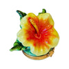 Hawaian Hibiscus Garden Porcelain Limoges Beach ocean Travel French Trinket Box