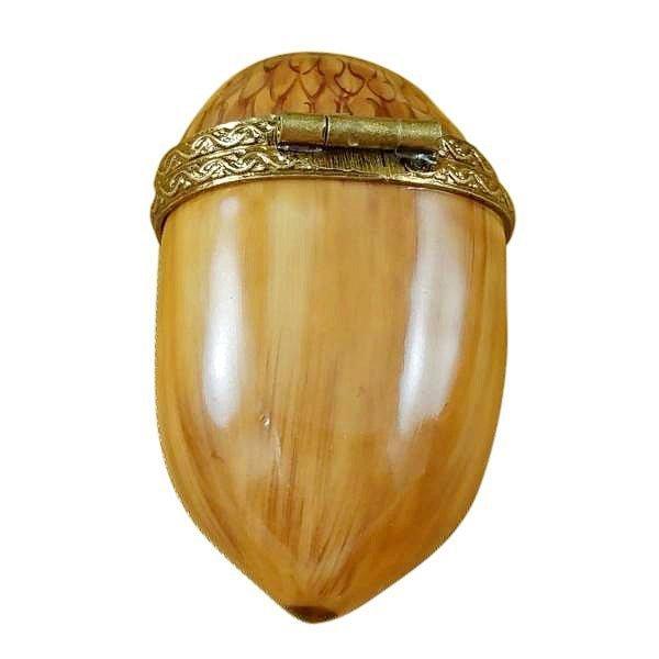 Hazelnut limoges box Porcelain Limoges French Trinket Box