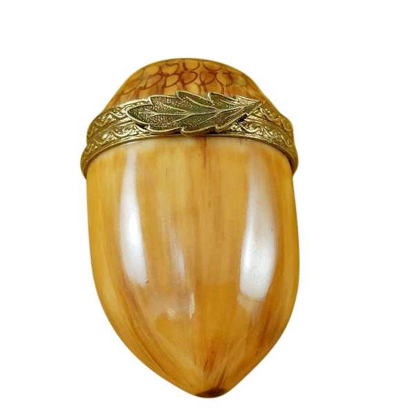 Hazelnut limoges box Porcelain Limoges French Trinket Box