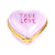 Heart: *True Love* Purple Porcelain Limoges heart love French Trinket Box