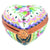 Heart Verone: Malmaison Noir Porcelain Limoges heart French Trinket Box