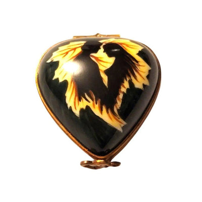 Heart of Love Limoges Box Porcelain Limoges French Trinket Box