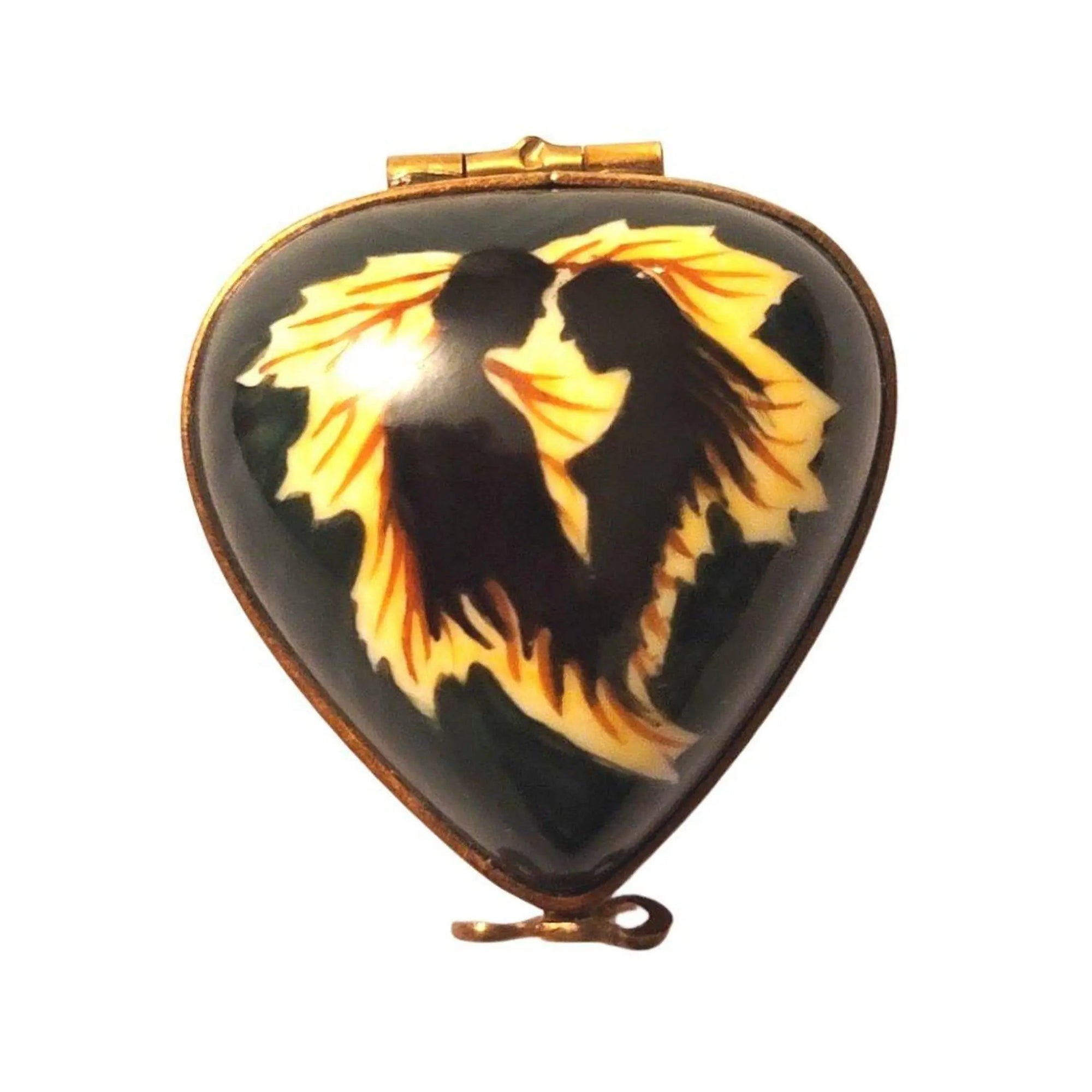 Heart of Love Limoges Box Porcelain Limoges French Trinket Box