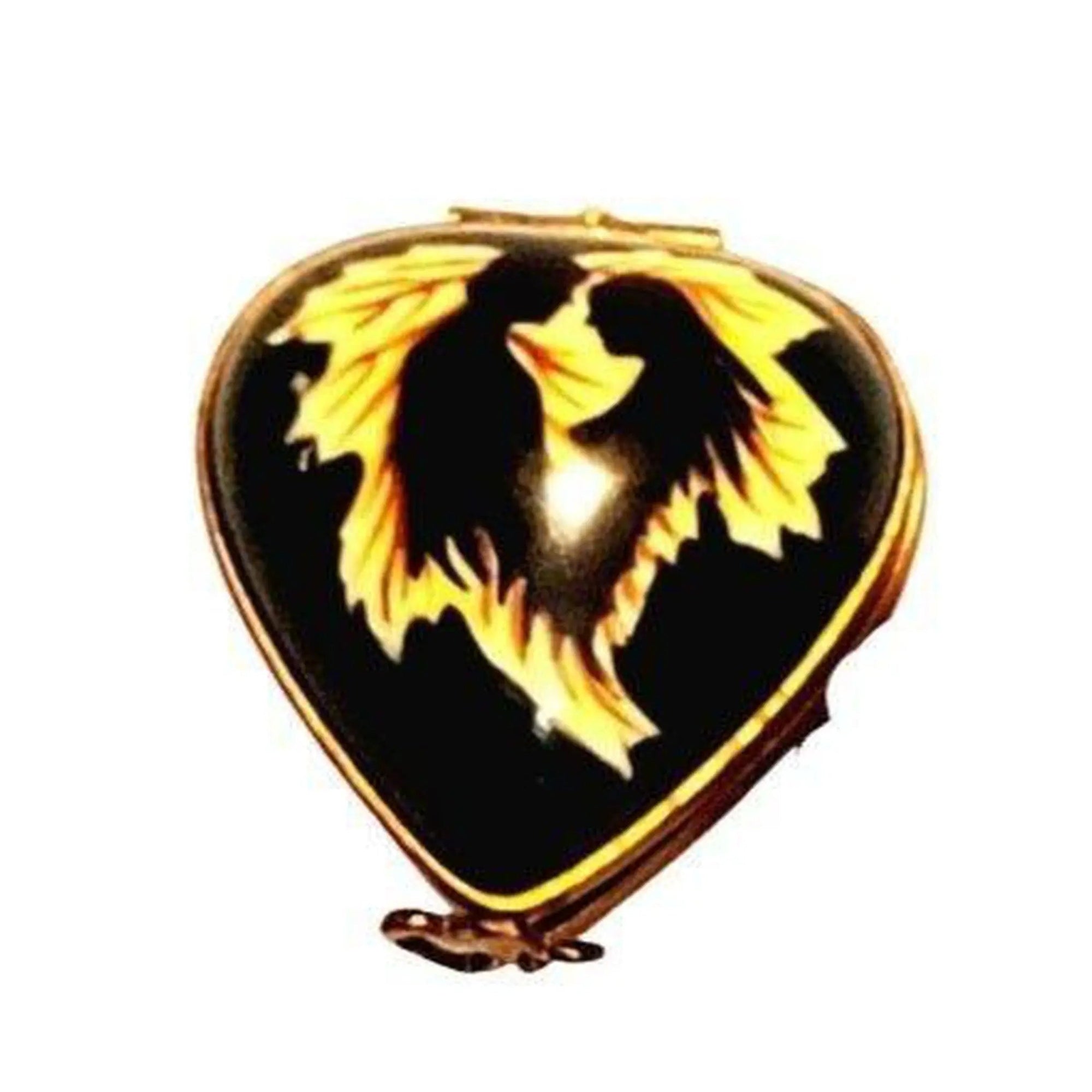 Heart of Love Limoges Box Porcelain Limoges French Trinket Box