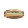Hot Dog hotdog Porcelain Limoges Food French Trinket Box