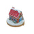 House w Christmas Lights Porcelain Limoges xmas theme French Trinket Box