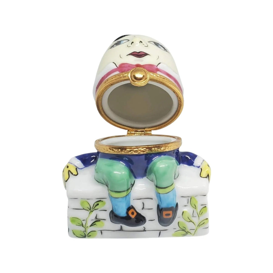 Humpty Dumpty Porcelain Limoges myth fairy French Trinket Box