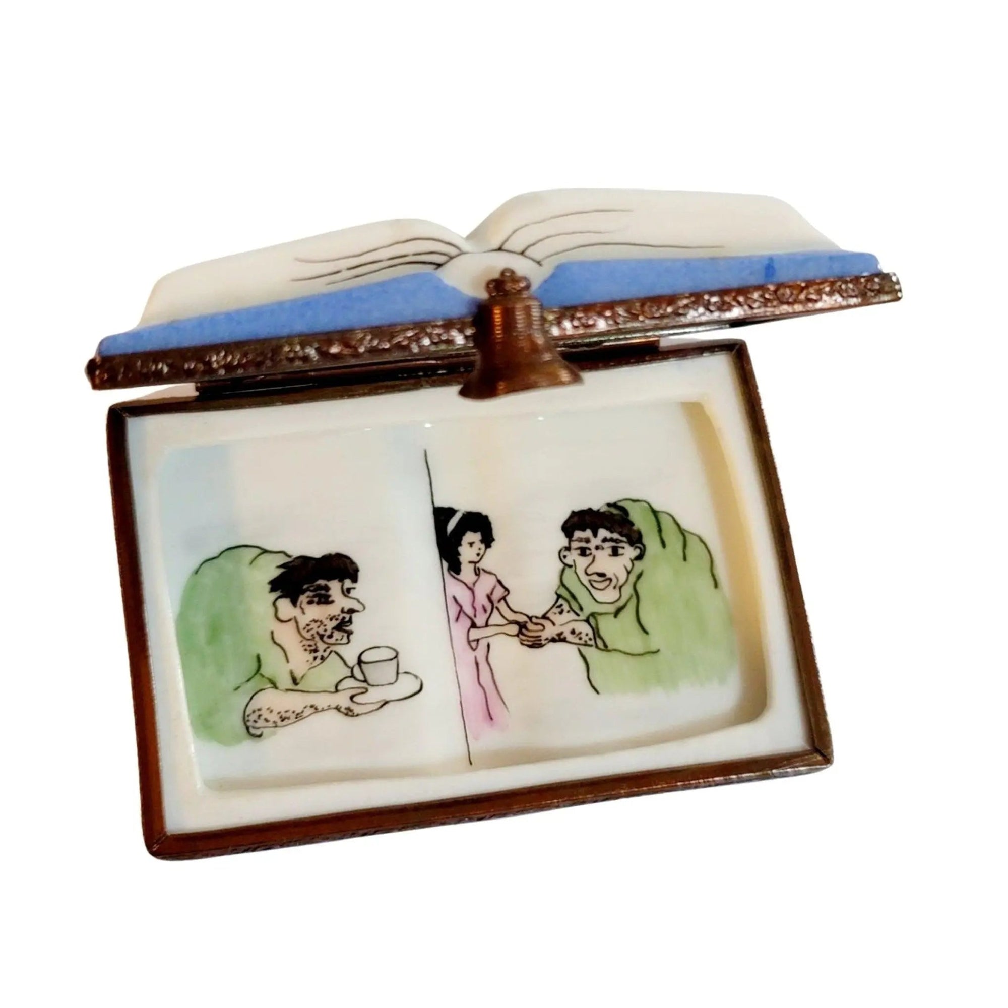 Hunchback of Notre Dame Limoges Porcelain Limoges Book kids art fine limoges box French Trinket Box