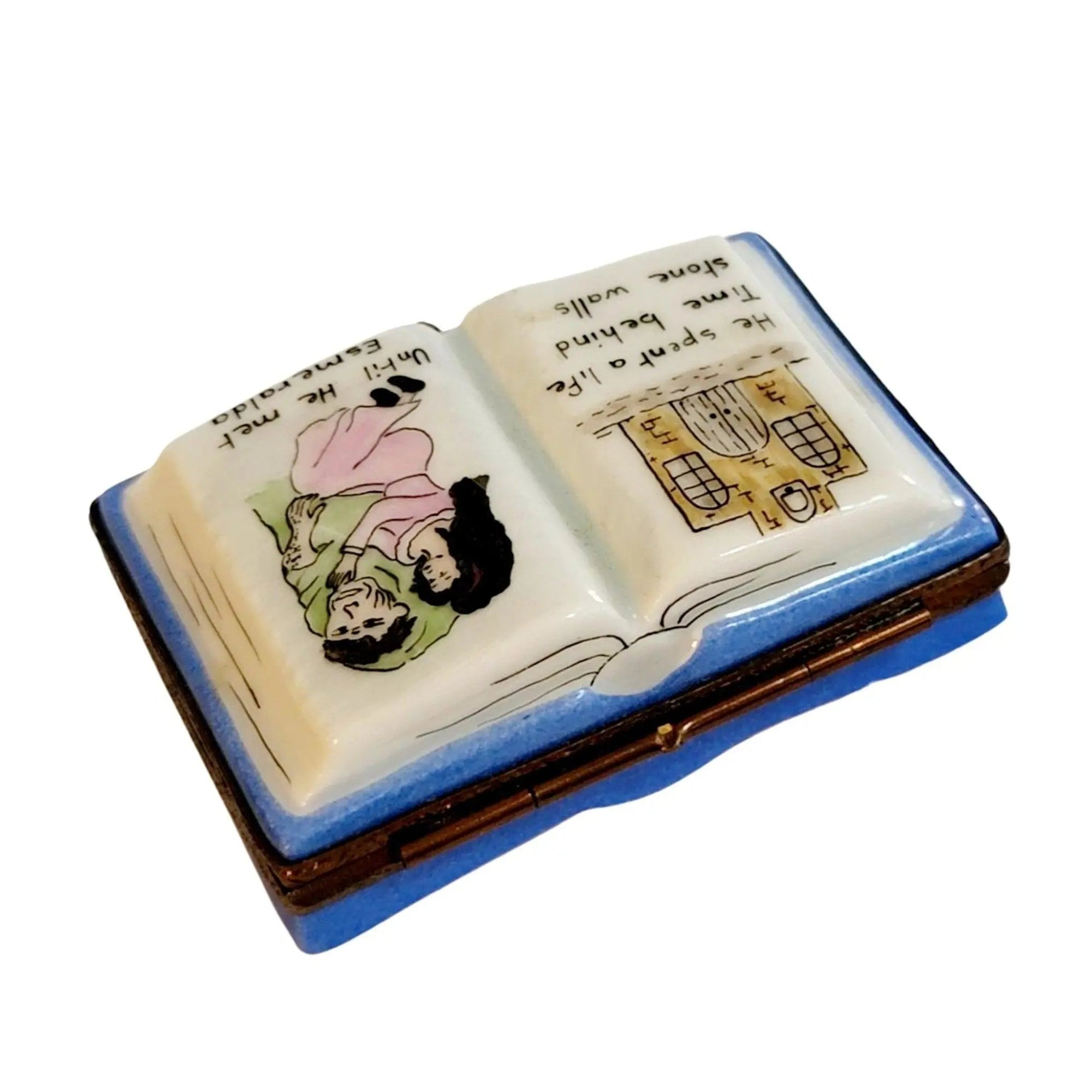 Hunchback of Notre Dame Limoges Porcelain Limoges Book kids art fine limoges box French Trinket Box