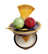 Rare Limoges Ice Cream Bowl Porcelain Limoges Dessert French Trinket Box