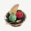 Rare Limoges Ice Cream Bowl Porcelain Limoges Dessert French Trinket Box