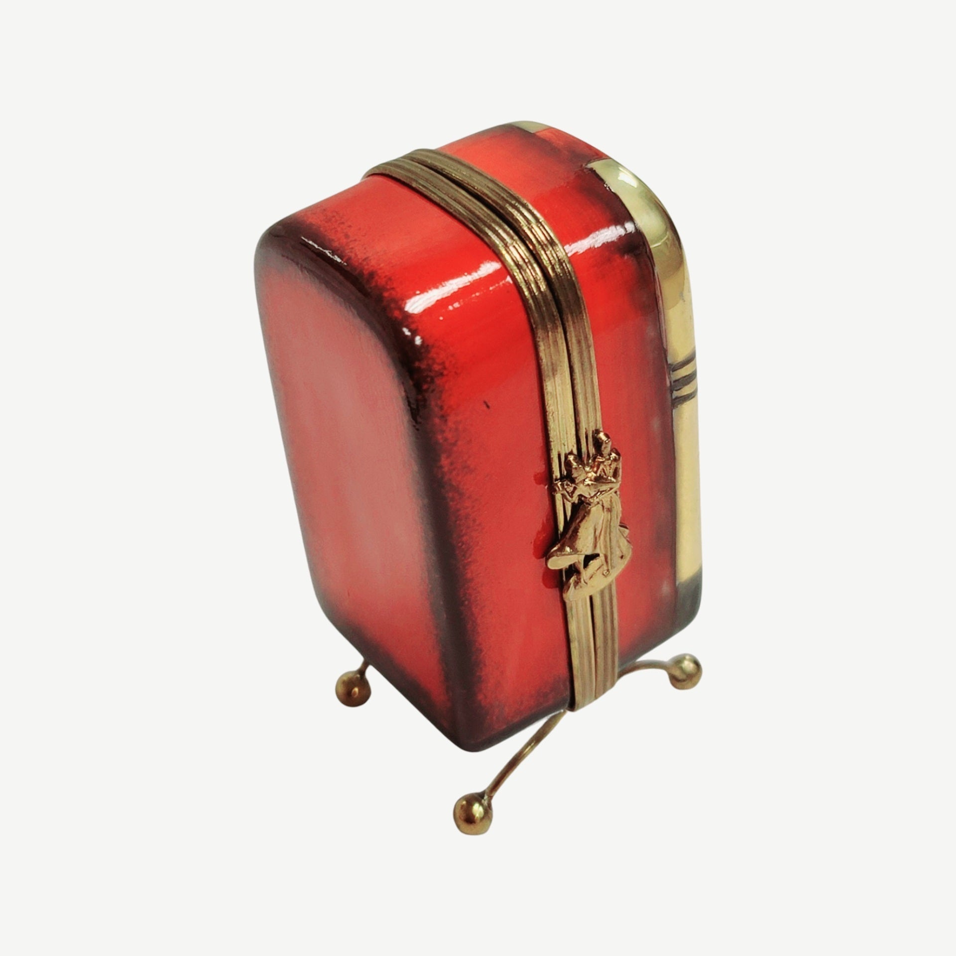 Jukebox Dance Party Delight Porcelain Limoges music dance French Trinket Box
