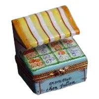 Julien's Dairy Porcelain Limoges food professional French Trinket Box