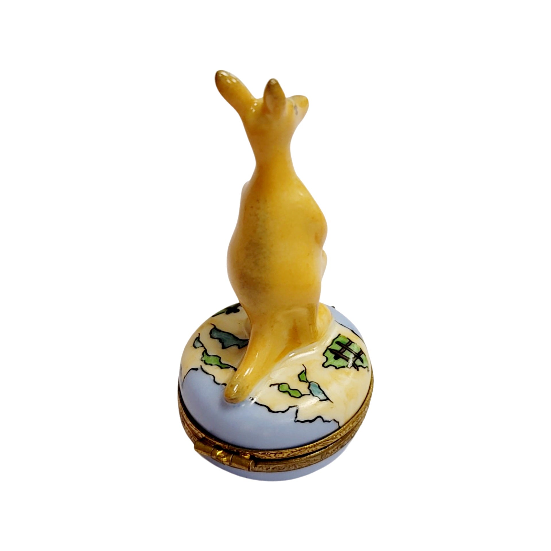 Kangaroo Limoges Box Masterpiece Porcelain Limoges wild animal French Trinket Box