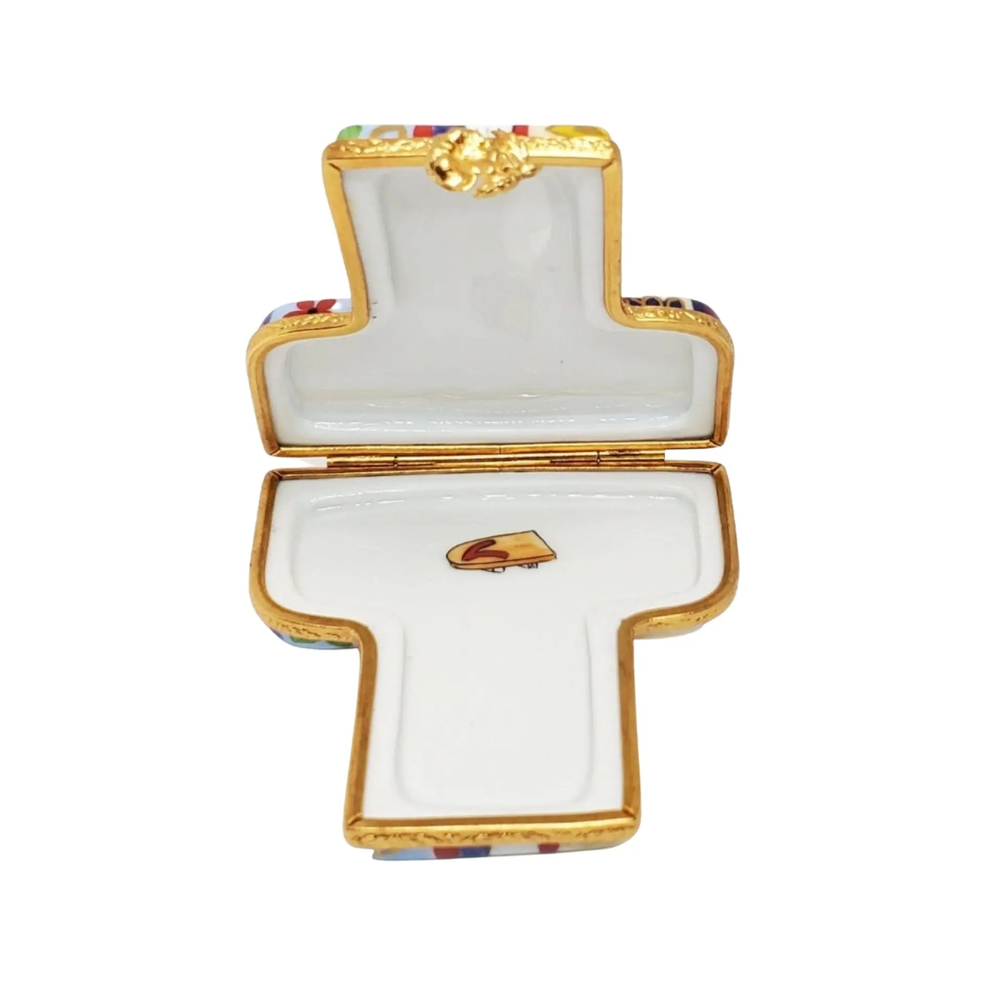 Kimono Porcelain Limoges Travel Fashion French Trinket Box