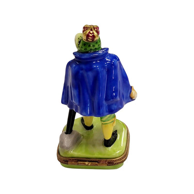 King Frog Porcelain Limoges frog limoges boxes travel French Trinket Box