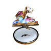 Kitty Cat under Bonnet Hat-cat cats limoge box-CH3S376