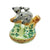 Koala Bear Porcelain Limoges Wild animals Bear French Trinket Box